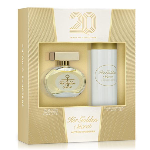 PERFUME ANTONIO BANDERAS HER GOLDEN SECRET DOSES EDT