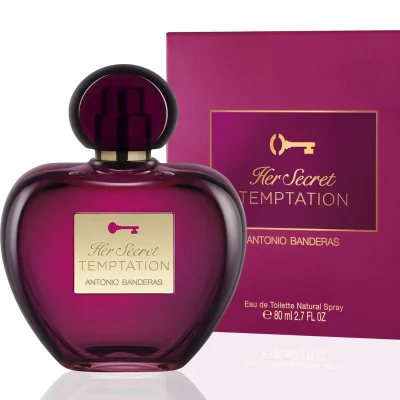 PERFUME HER SECRET TEMPTATION ANTONIO BANDERAS MUJER EDT 80 ML