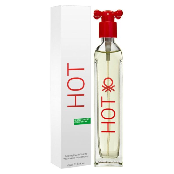 PERFUME HOT BENETTON MUJER EDT 100 ML