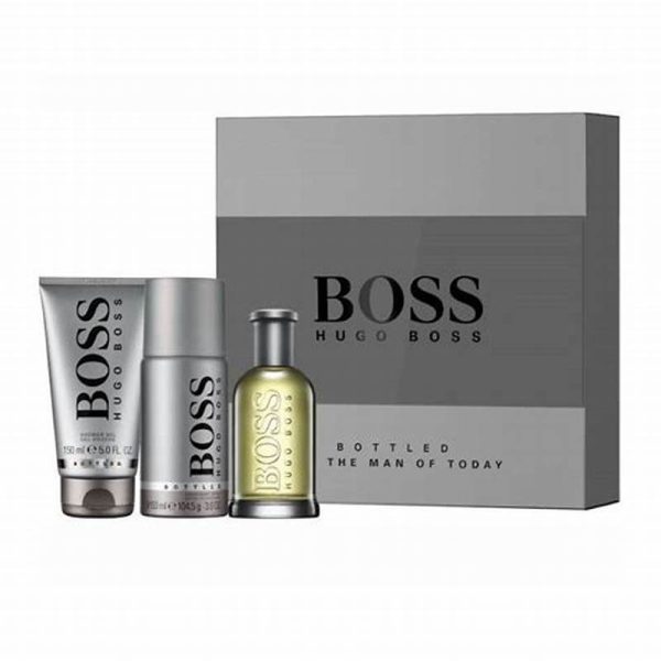 PERFUME HUGO BOSS BOTTLED ESTUCHE HOMBRE EDT 100 ML