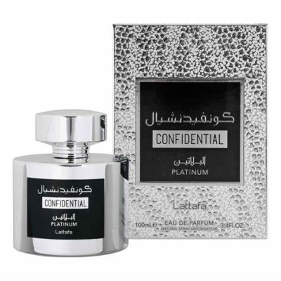 PERFUME LATTAFA CONFIDENTIAL PLATINUN EDP 100 ML