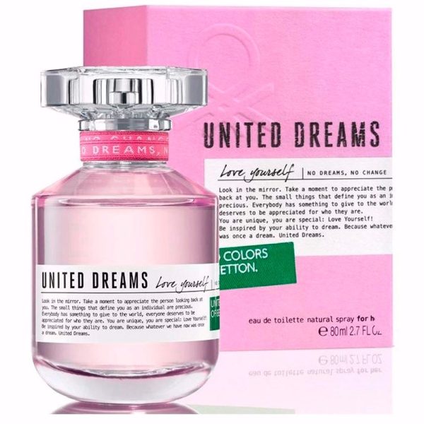 PERFUME UNITED DREAMS LOVE YOURSELF MUJER EDT 80 ML